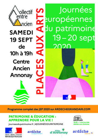 Affiche Places aux Arts Annonay 2020